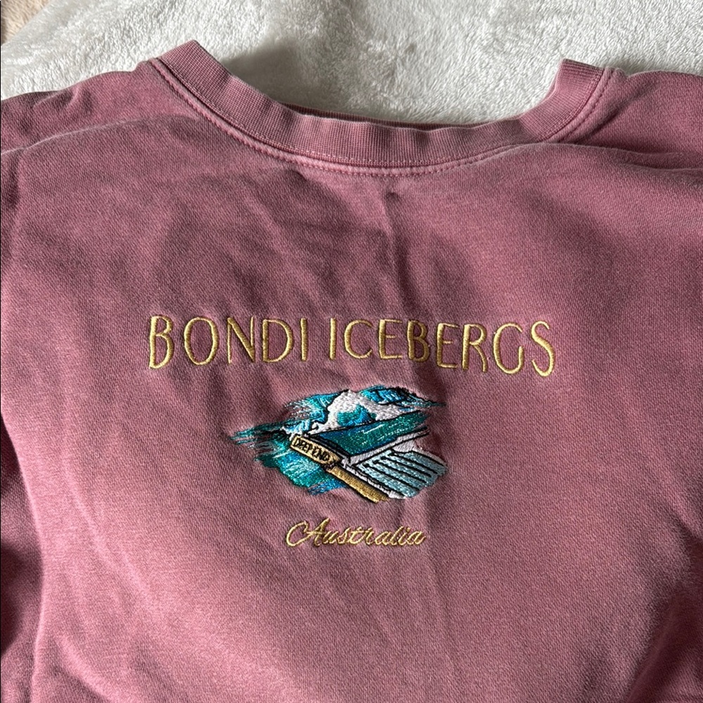 Pink Bondi Icebergs Sweatshirt
